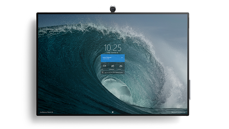 Surface Hub 2S en environnement Hybride
